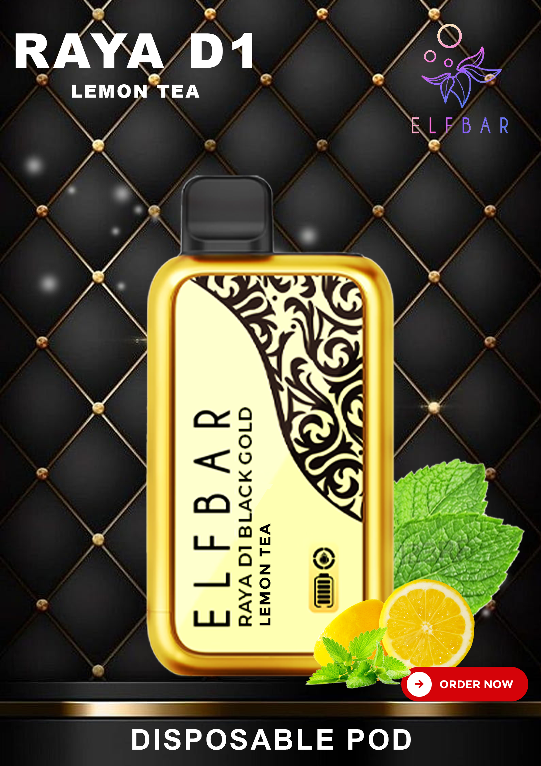 D1 Black Gold Lemon Tea